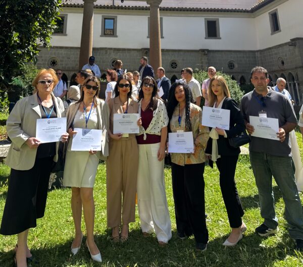 აღმოსავლეთ ევროპის უნივერსიტეტის დელეგაცია ტუშას უნივერსიტეტის (ვიტერბო, იტალია) პერსონალის მე-7 საერთაშორისო კვირეულზე
