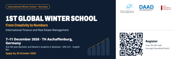 Winter School in Germany: 1st Global Winter School – From Creativity to Numbers