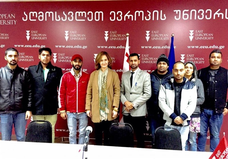 EEU welcomes foreign students in the EEU Training Center