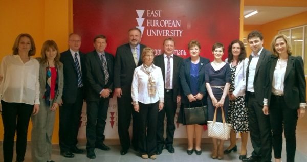 ჩეხეთის დელეგაცია აღმოსავლეთ ევროპის სასწავლო უნივერსიტეტში!