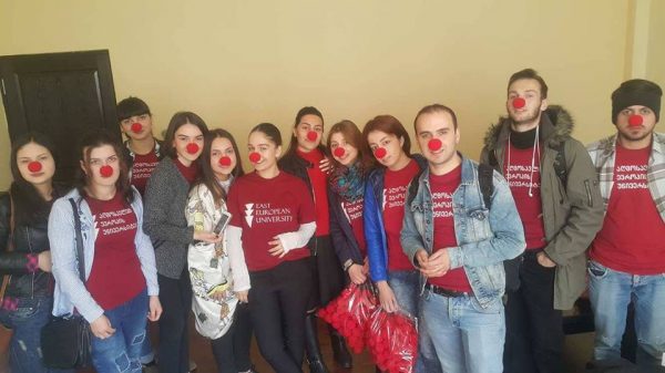 აღმოსავლეთ ევროპის უნივერსიტეტი Red Nose Day Georgia-ს პარტნიორი გახდა