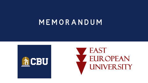 Memorandum of Understanding signed between the East European University and the California Baptist University