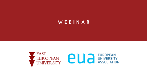 Webinar of European University Association (EUA): „Women in academia: breaking the glass ceiling or rebuilding the house?“