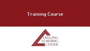 Online training: Digital Pedagogy