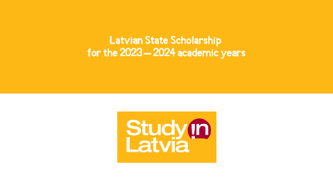 Latvian State Scholarship for the 2023-2024 academic years