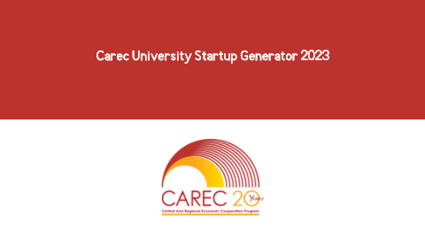 Carec University Startup Generator 2023