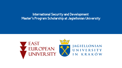 International Security and Development Master’s Program Scholarship at Jagiellonian University