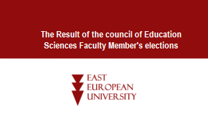 The Result of the council of Education Sciences Faculty Member’s elections
