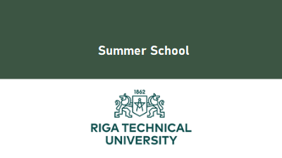 Summer school courses at Riga Technical University  2023