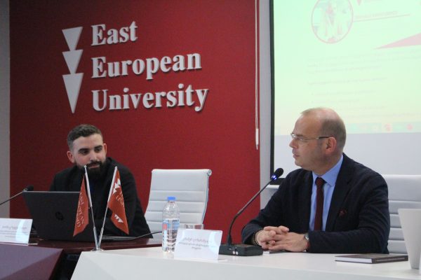 აღმოსავლეთ ევროპის უნივერსიტეტში კიბერუსაფრთხოების შესახებ საჯარო  ლექცია გაიმართა