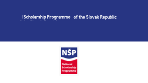 The National Scholarship Program of the Slovak Republic for Georgian students