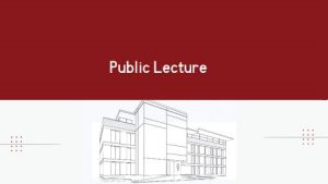 Public lecture: Sustainable Development and Corporate Social Responsibility