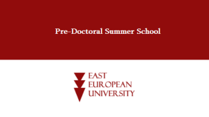 Pre-Doctoral Summer School 2023
