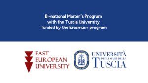 Bi-national Master’s Program with the Tuscia University in the frame of Erasmus+ funding