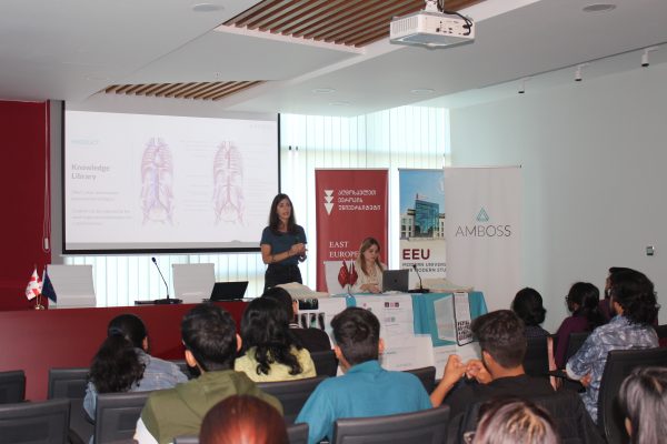 The AMBOSS workshop for students of the Faculty of Healthcare Sciences