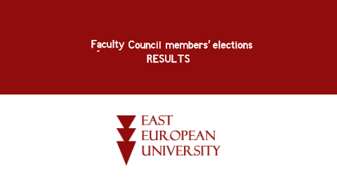 THE RESULTS OF THE COUNCIL OF LAW AND SOCIAL SCIENCES FACULTY MEMBER’S ELECTIONS