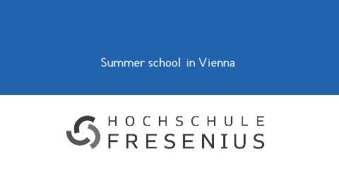 Summer school Sustainable Entrepreneurship in Vienna