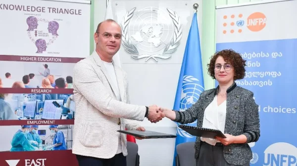 UNFPA-სა და აღმოსავლეთ ევროპის უნივერსიტეტს შორის ურთიერთგაგების მემორანდუმს მოეწერა ხელი!