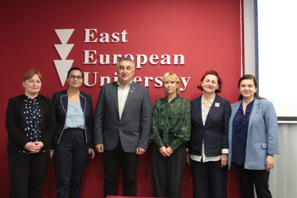 Professors from the University of Nicosia Visited East European University as Part of the ERASMUS+ Staff Mobility Program