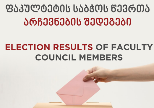 THE RESULTS OF THE COUNCIL OF LAW AND SOCIAL SCIENCES FACULTY MEMBER’S ELECTIONS