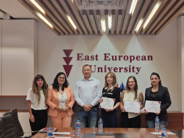 A Summer School was held at East European University (EEU) for individuals interested in pursuing doctoral studies