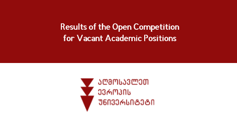 Results of the Open Competition for Vacant Academic Positions