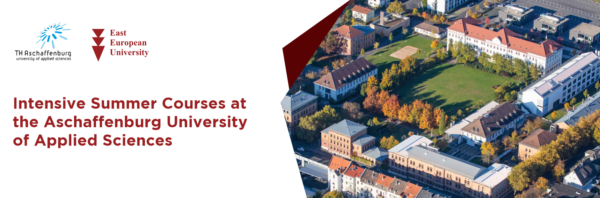 Intensive Summer Courses at the Aschaffenburg University of Applied Sciences