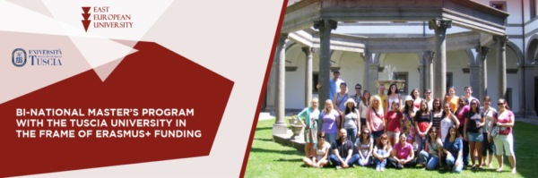 Binational Master’s Program with the University of Tuscia