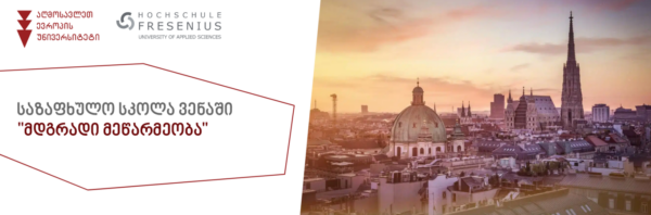 მდგრადი მეწარმეობის საზაფხულო სკოლა ვენაში